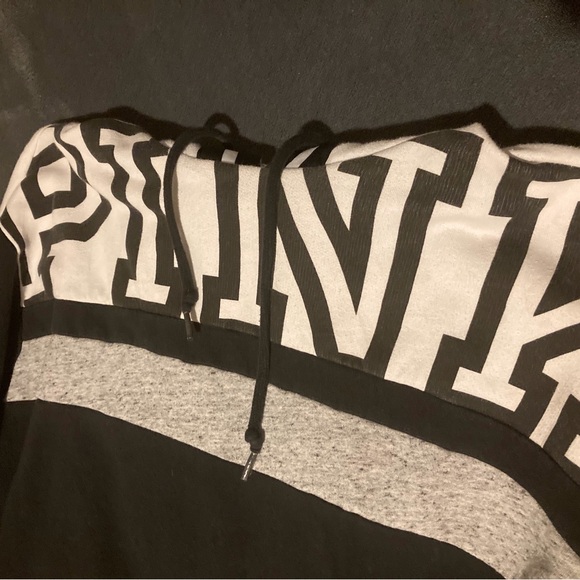 Victoria's Secret PINK White Fleece Hoodie - Picture 4 of 9